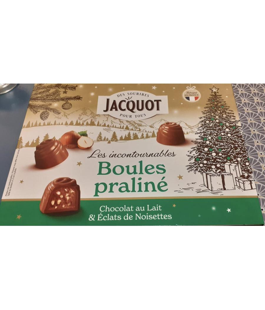 BOULES PRALINE CHOCOLAT AU LAIT ET ECLATS DE NOISETTES  1KG