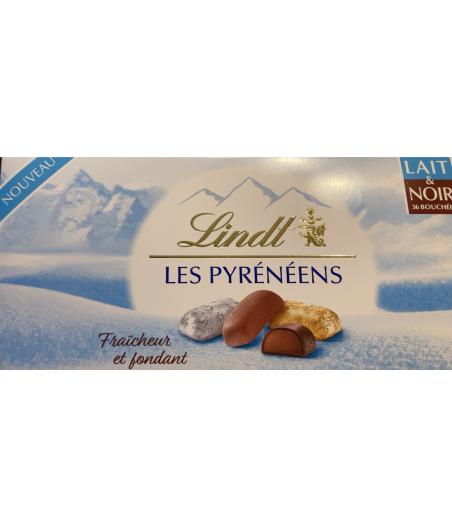 LES PYRENEENS LAIT ET NOIR LINDT 262G