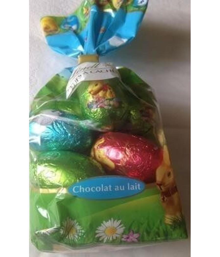 ŒUFS CREUX A CACHER AU LAIT LINDT 120G