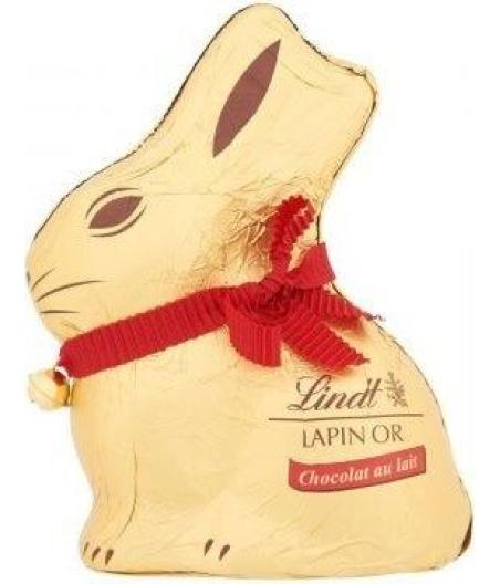 LAPIN D’OR CHOCOLAT AU LAIT LINDT 100G