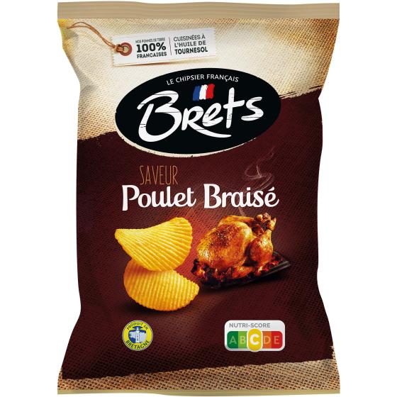CHIPS SAVEUR POULET BRAISE 125G