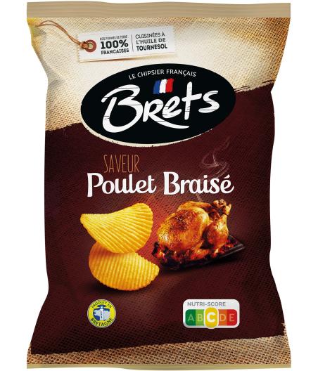 CHIPS SAVEUR POULET BRAISE 125G