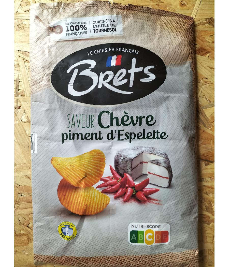 CHIPS SAVEUR CHEVRE PIMENT D\'ESPELETTE 125G
