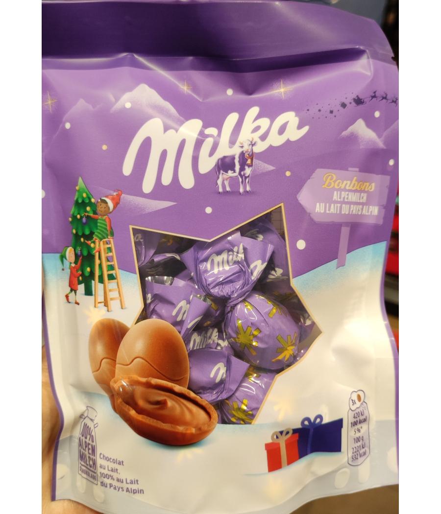 MILKA BONBONS AU LAIT DU PAYS ALPIN 86 G