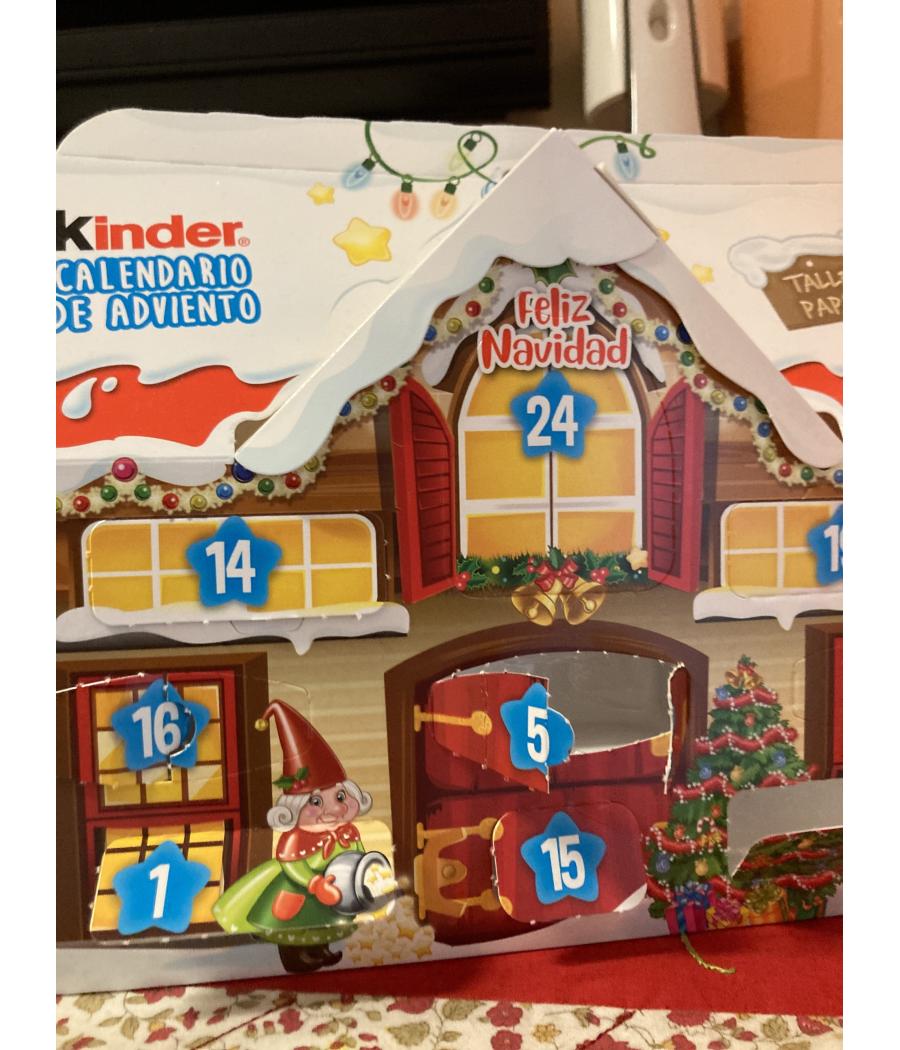 KINDER CALENDRIER DE L'AVENT 3D HOUSE 234 G MAISON 3D