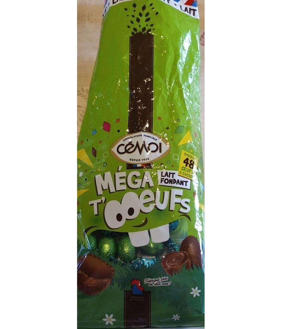 OEUFS AU CHOCOLAT AU LAIT (MEGA T\'OEUFS) 421 G