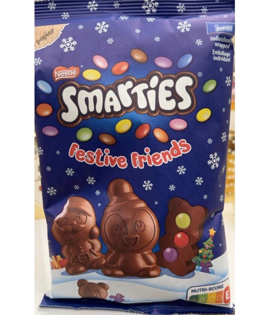 MOULAGE CHOCOLAT MINI-FIGURINE DE NOEL SMARTIES  147G