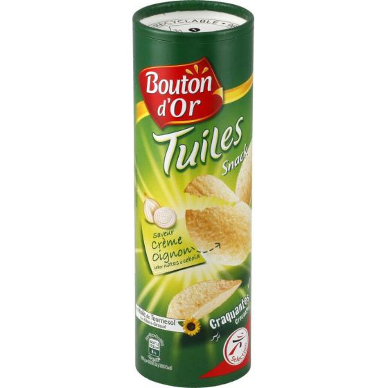 TUILES SAVEUR CREME OIGNON BOUTON D'OR 170G