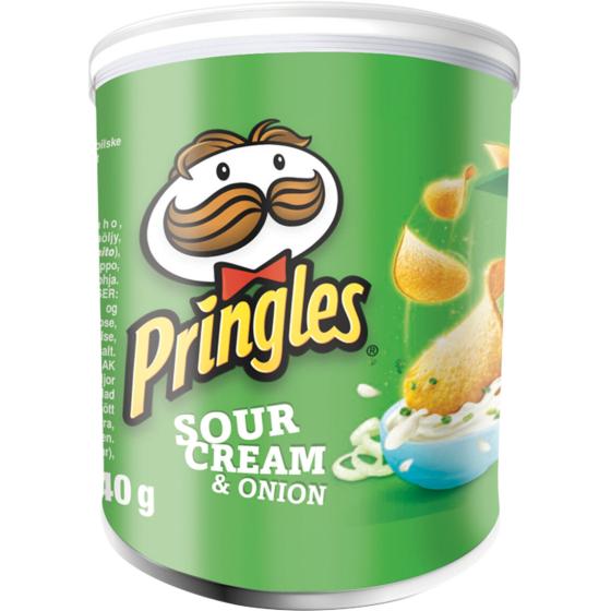 CHIPS SOUR CREAM & ONION PRINGLES  40G