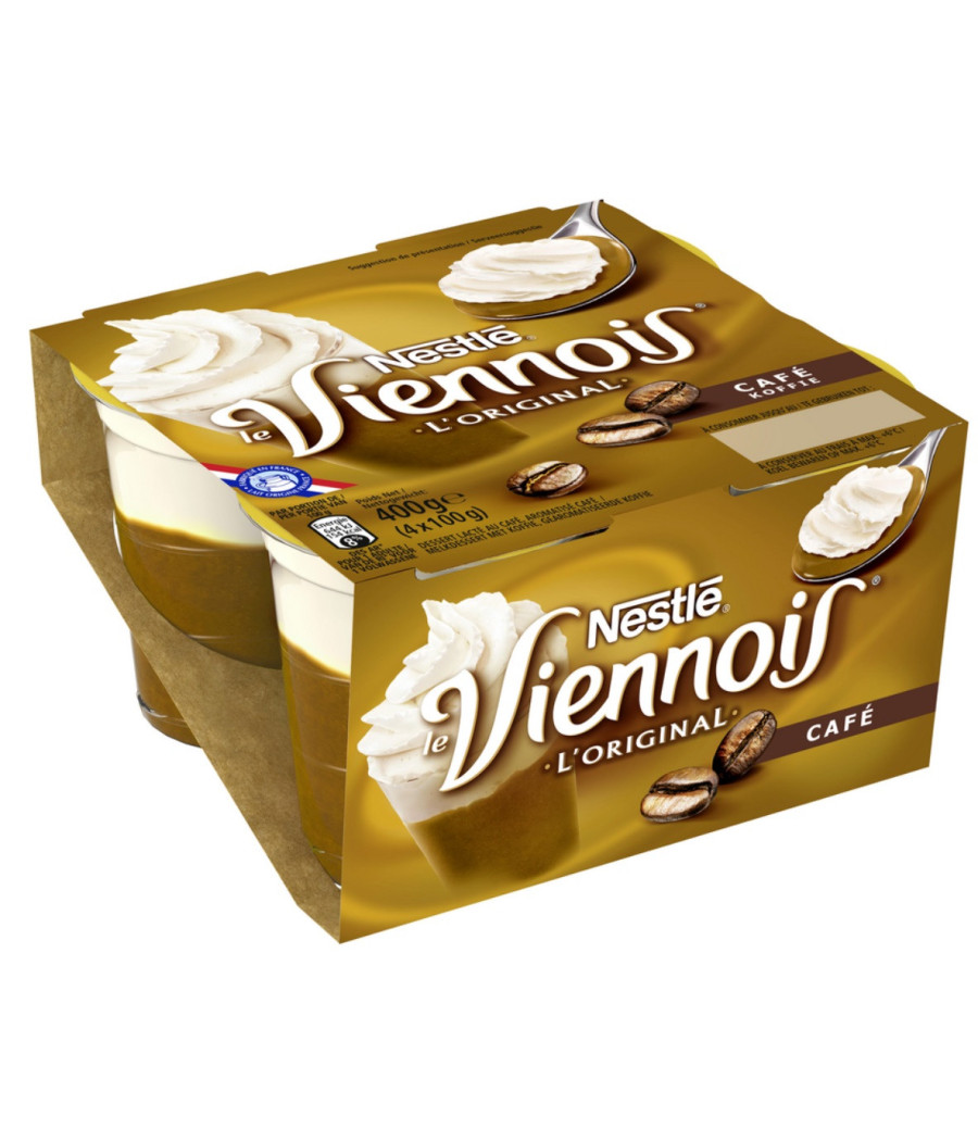LIEGEOIS LE VIENNOIS CAFE NESTLE 4X100G