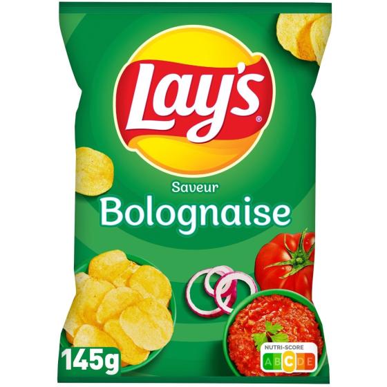 CHIPS SAVEUR BOLOGNAISE LAYS 145G
