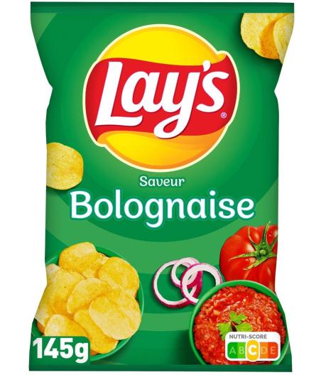 CHIPS SAVEUR BOLOGNAISE LAYS 145G
