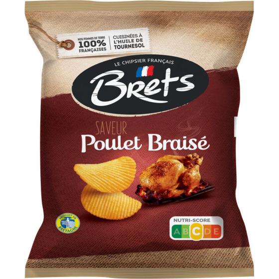 CHIPS POULET BRAISE BRETS 25G