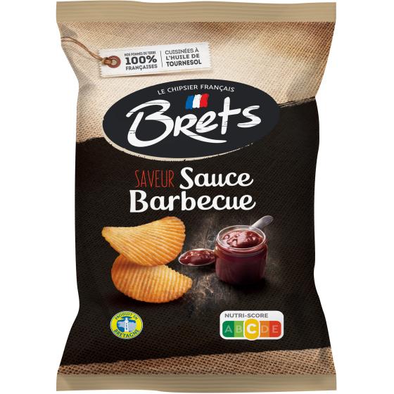 CHIPS SAVEUR SAUCE BARBECUE BRETS 125G