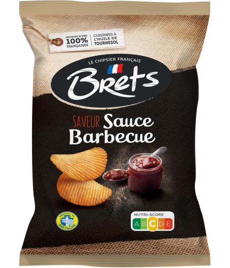 CHIPS SAVEUR SAUCE BARBECUE BRETS 125G