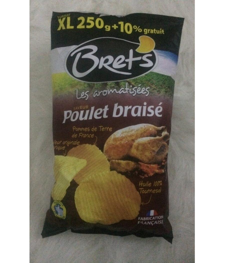 CHIPS SAVEUR POULET BRAISE 275G