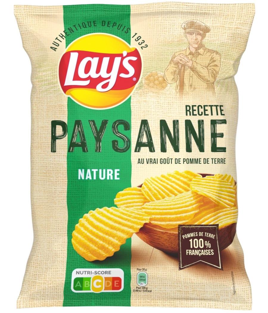 CHIPS PAYSANNE NATURE LAY'S 150G