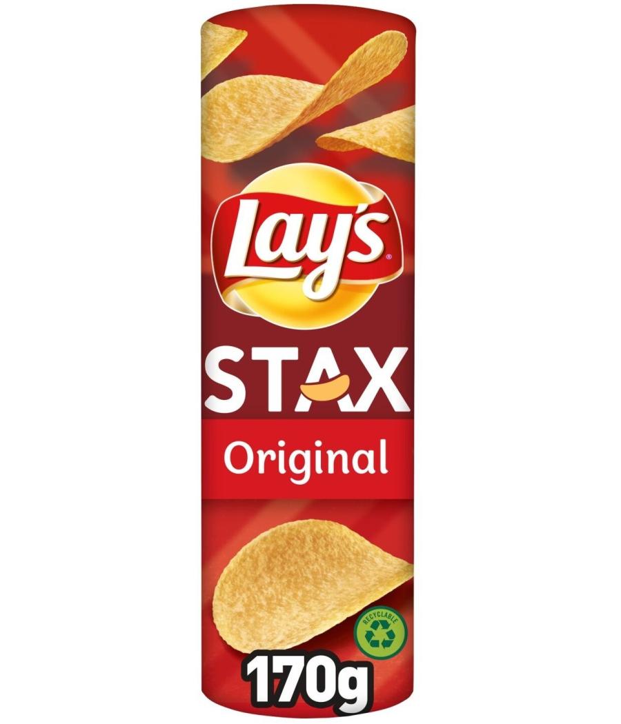 CHIPS TUILES STAX ORIGINAL LAY'S 170G