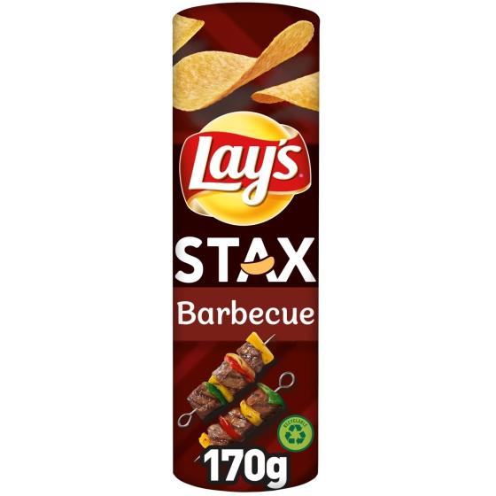 LAY'S STAX BARBECUE FLAVOUR 170G