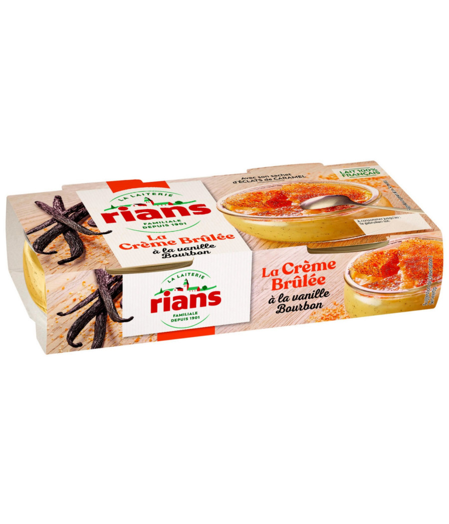 CREME BRULUEE RIANS 2X100G