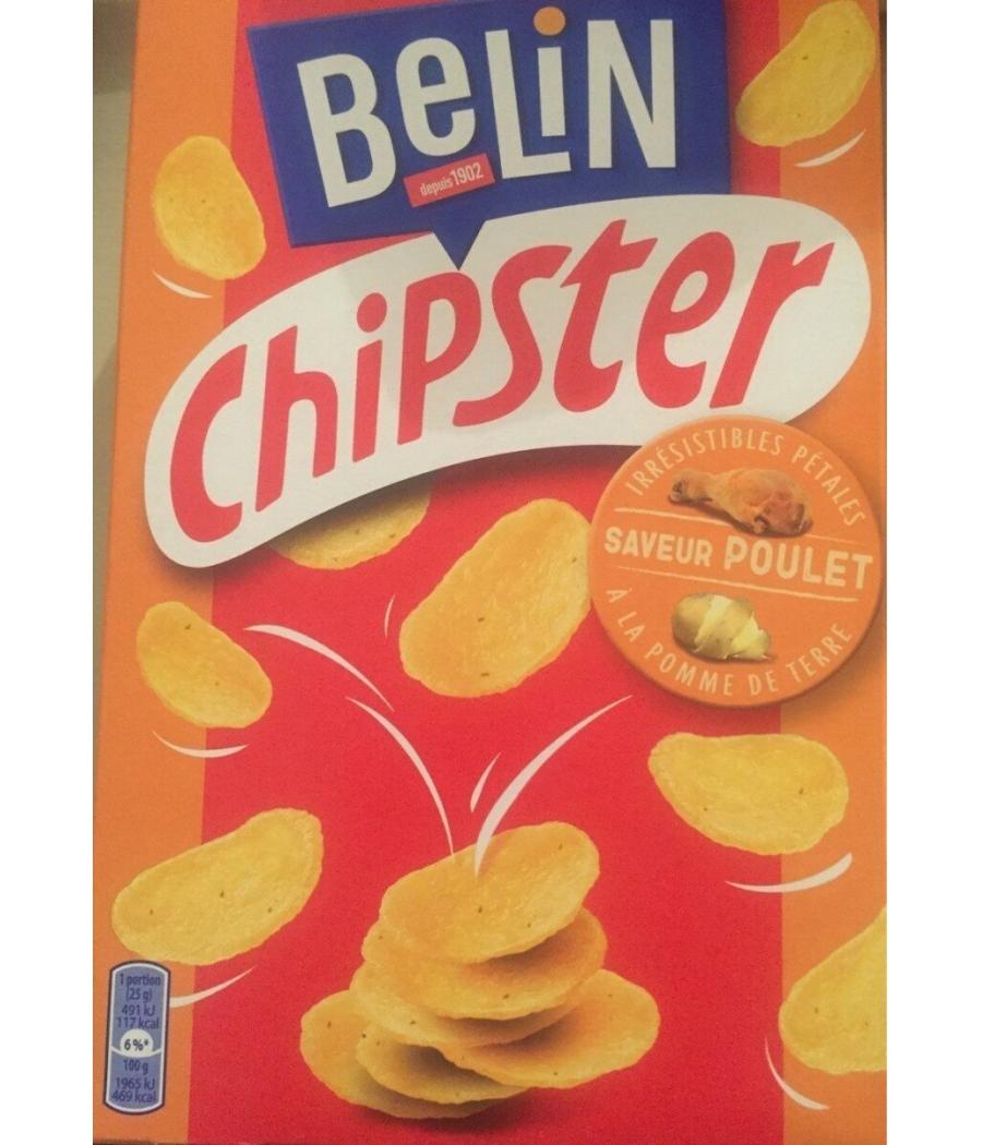 CHIPS CHIPSTER SAVEUR POULET BELIN 75G