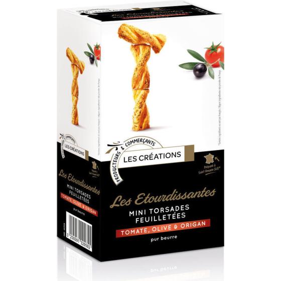 MINI-TORSADES TOMATE OLIVE ORIGAN 100G