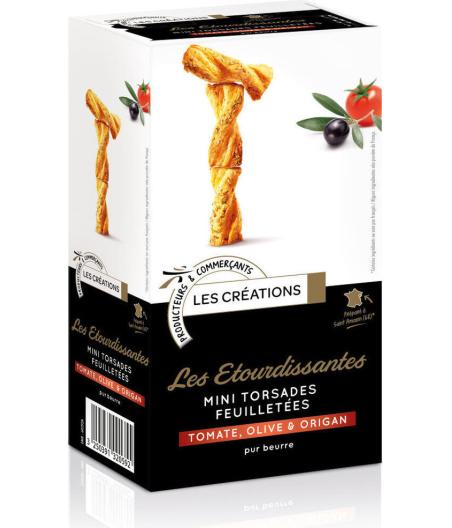 MINI-TORSADES TOMATE OLIVE ORIGAN 100G