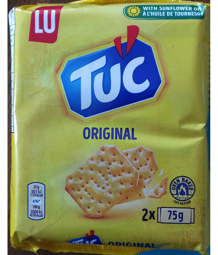 ORIGINAL 2 SACHETS DE TUC 75G 150G