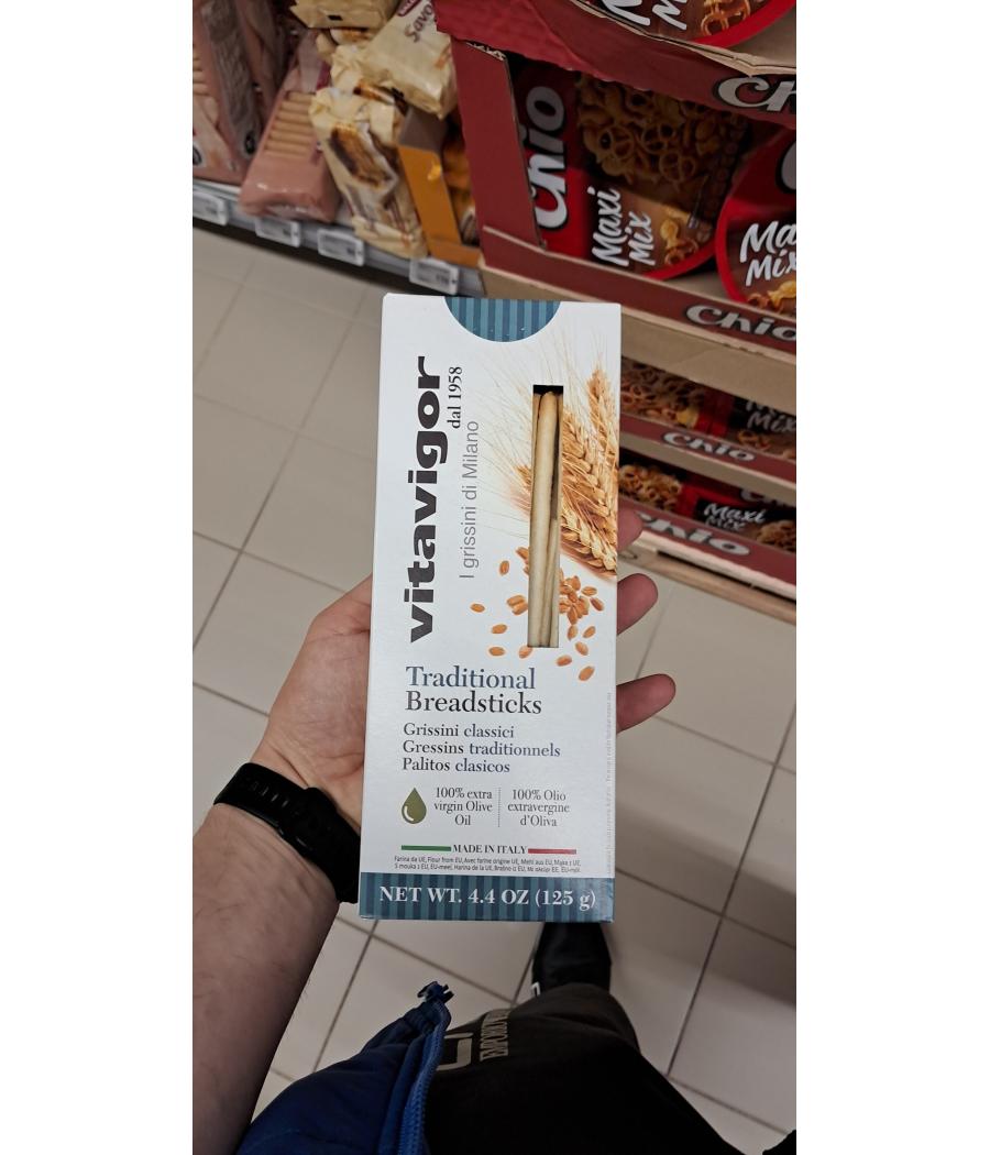 GRISSINI NATURE VITA VIGOR BISCUITI 125G