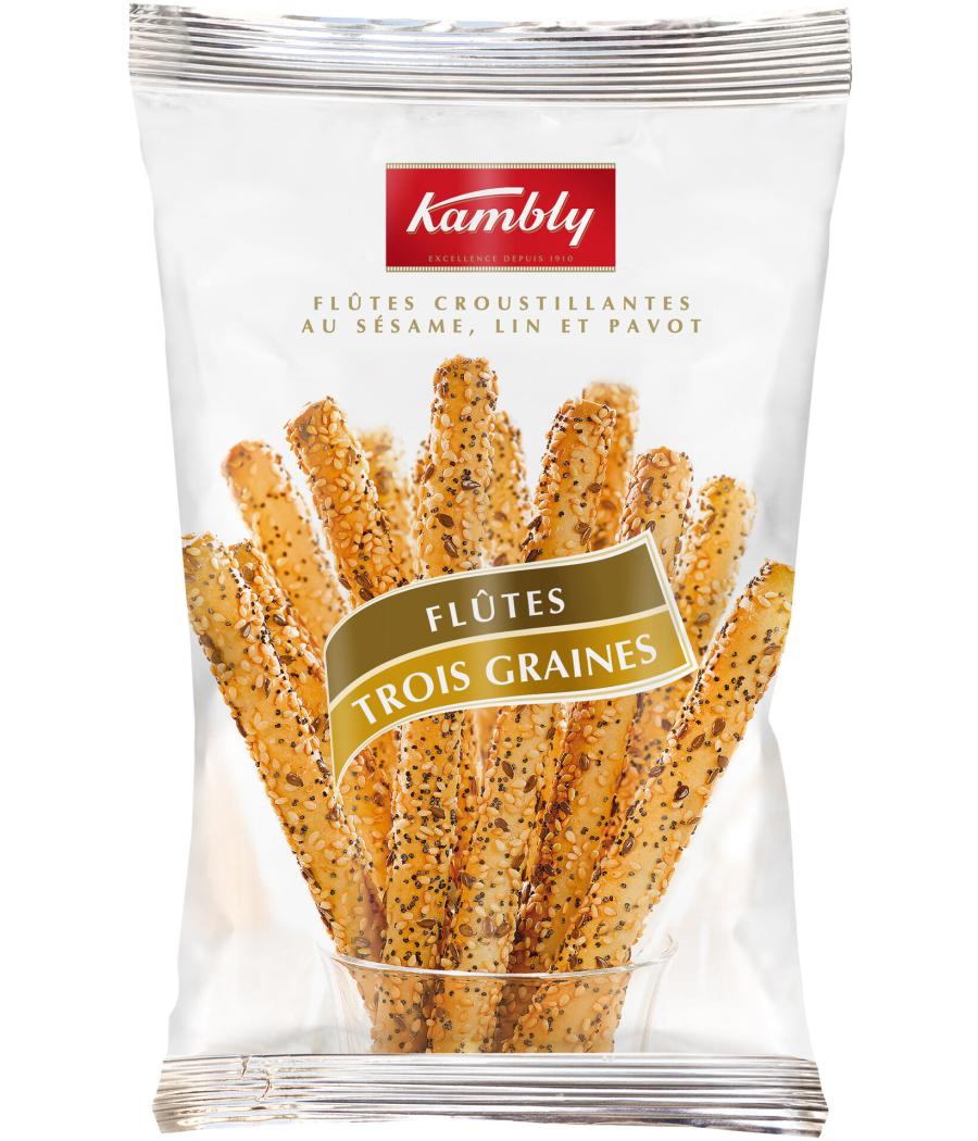 FLUTES AUX 3 GRAINES 125G