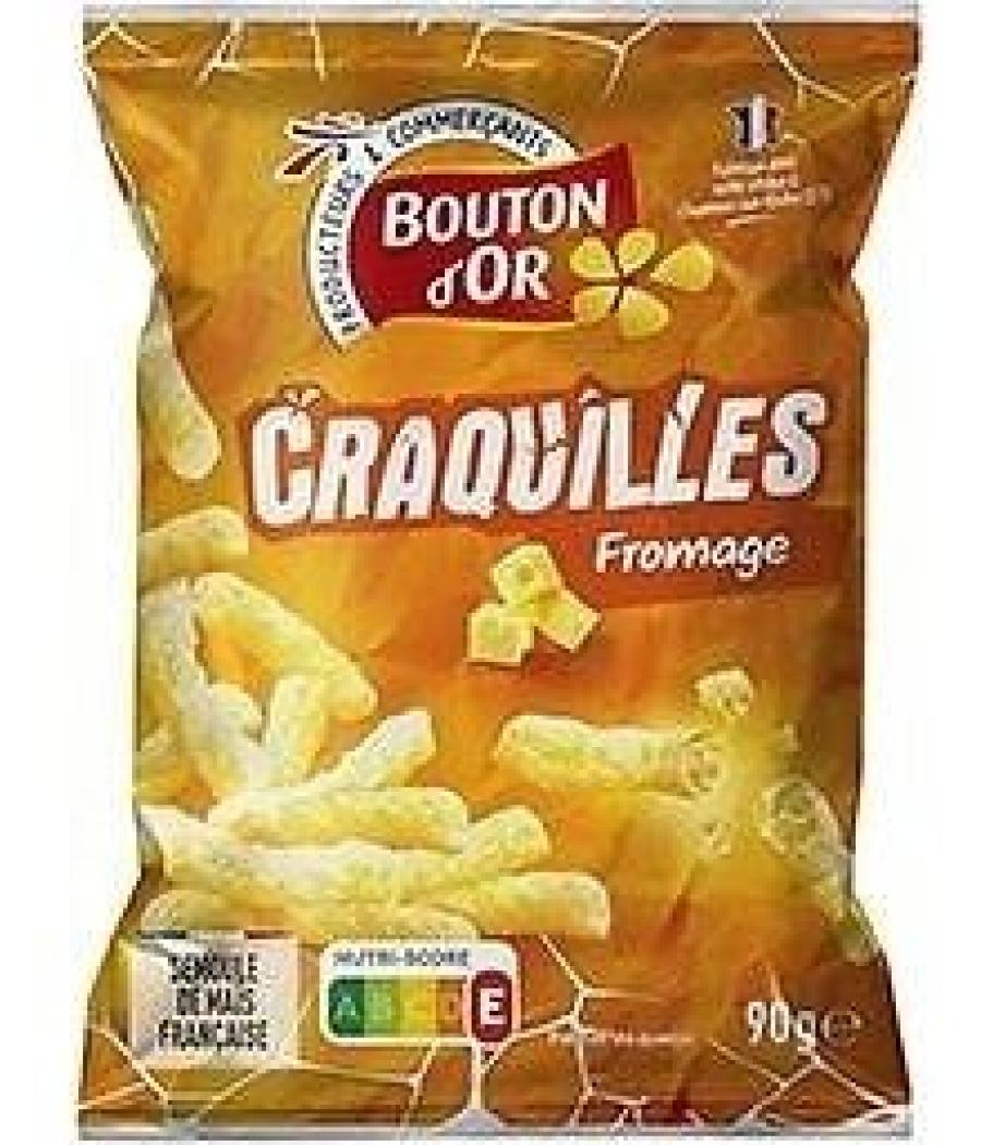 CRAQUILLES GOUT FROMAGE BOUTON D'OR 90G
