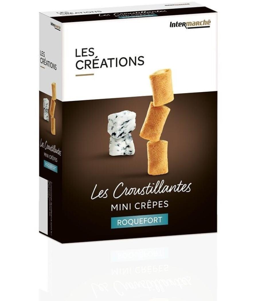 MINI CREPES FOURRAGE AU ROQUEFORT LES CREATIONS 65G
