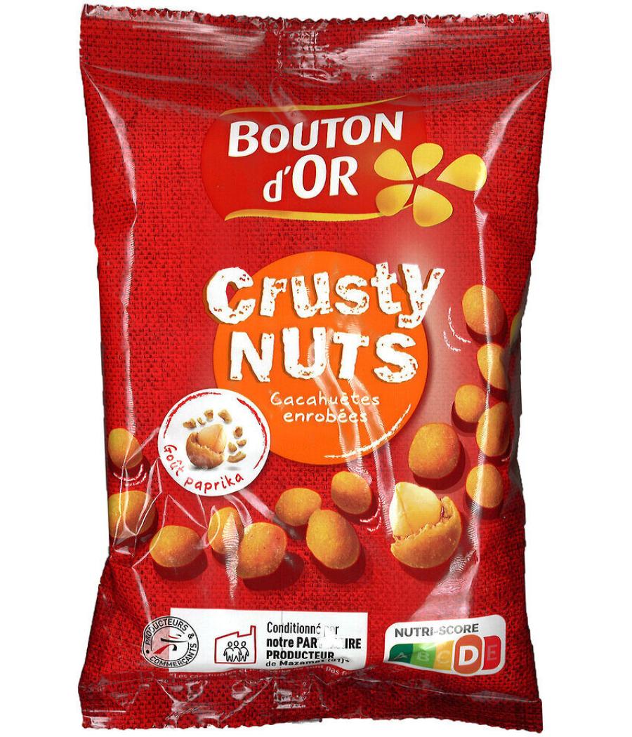 CACAHUETES GOUT PAPRIKA CRUSTY NUTS BOUTON D'OR 150G