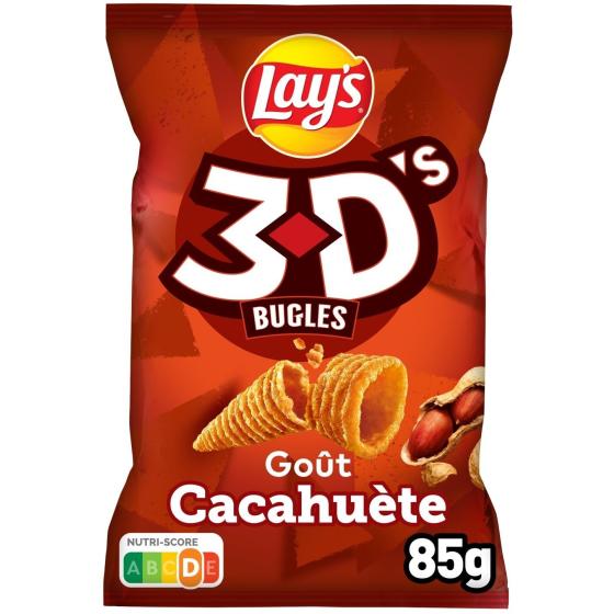3D'S BUGLES GOUT CACAHUETE LAY'S 85G