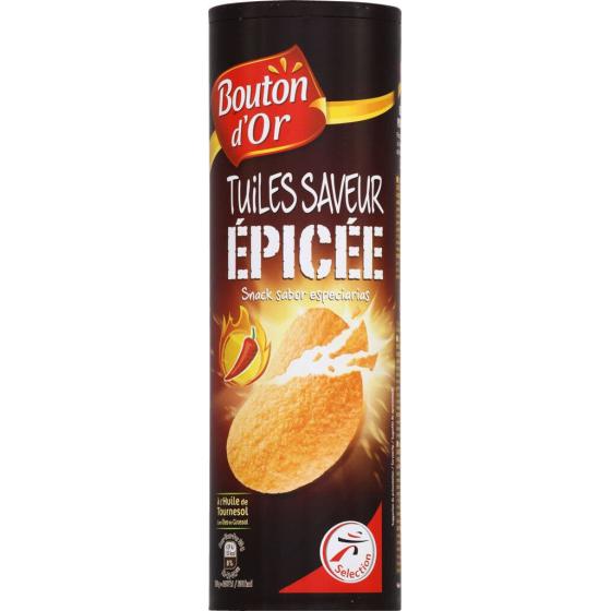 TUILES SAVEUR EPICEE BOUTON D'OR 170G
