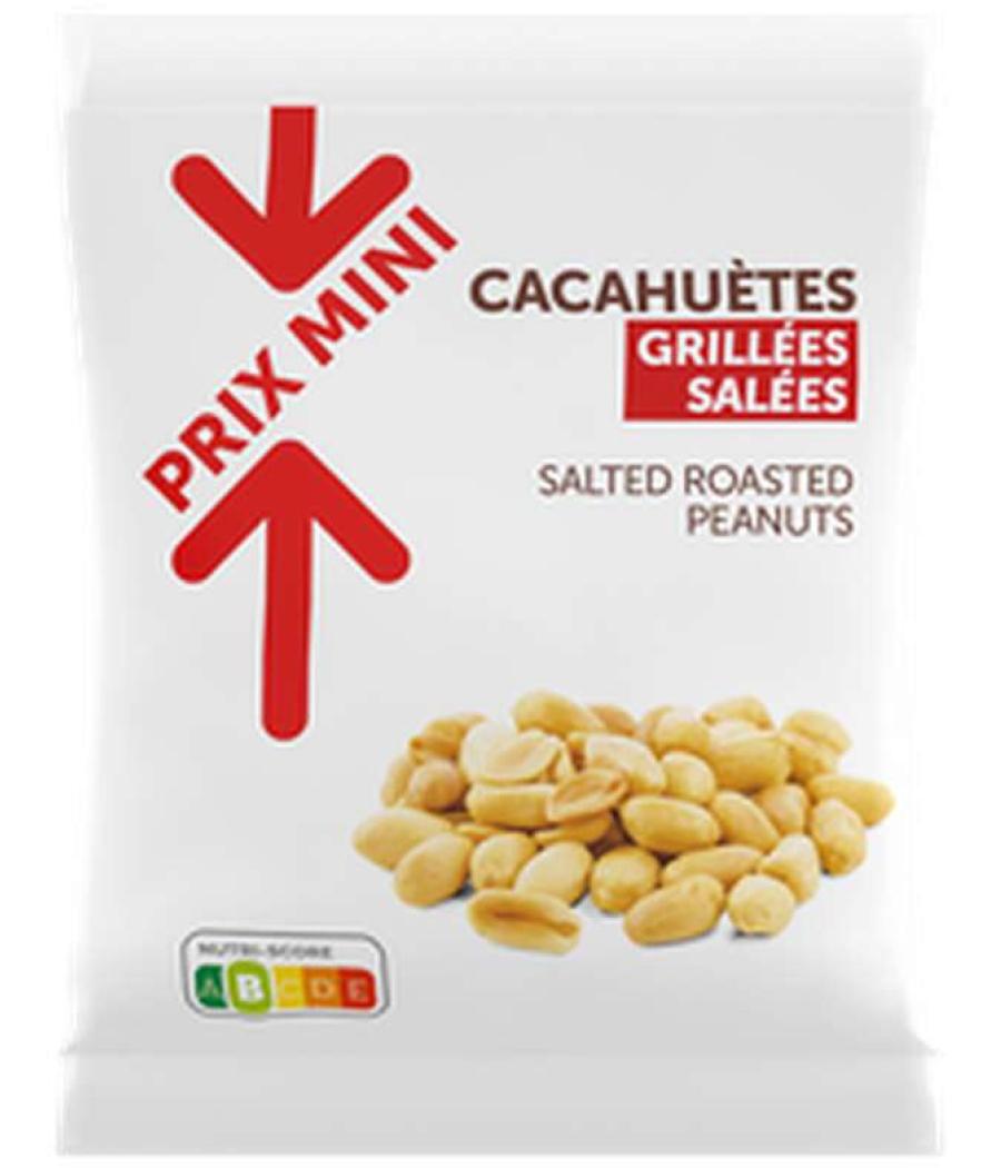 CACAHUETES GRILLEES ET SALEES PRIX MINI 250G