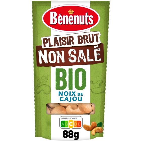 NOIX DE CAJOU NON SALE BIO BENENUTS 88G