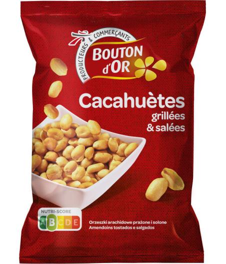 CACAHUETES GRILLEES ET SALEES BOUTON D'OR 500G