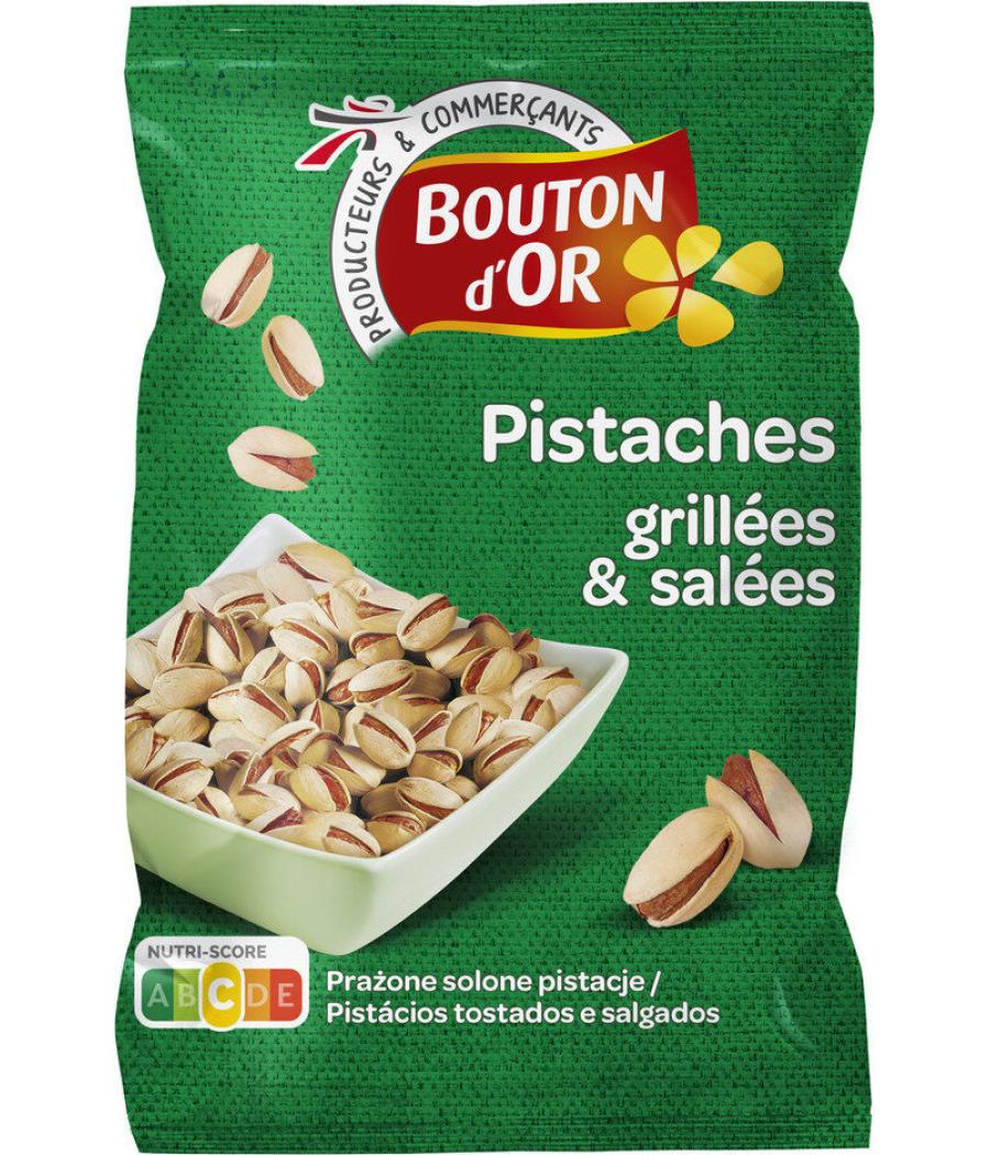 PISTACHES GRILLEES & SALEES BOUTON D'OR 150G