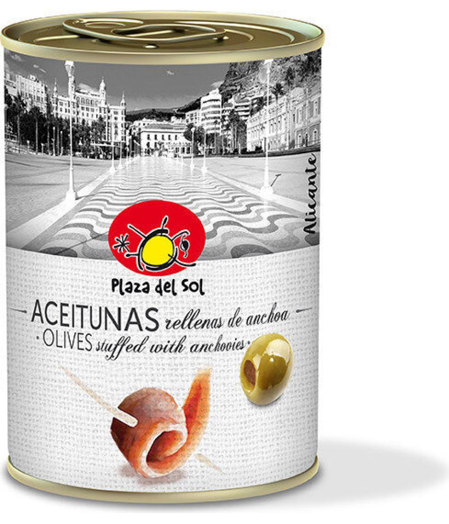 PLAZA DEL SOL OLIVES STUFFED 120G