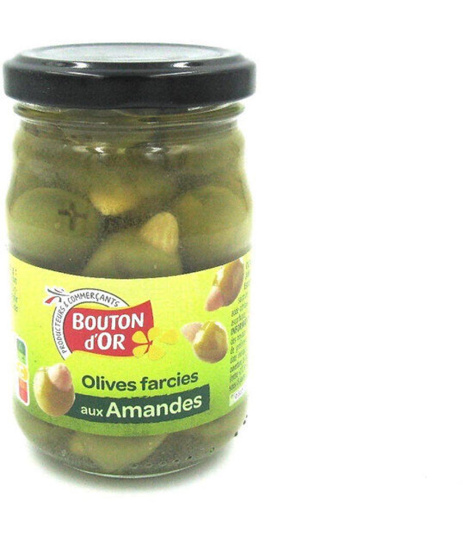 BOCAL 21 CL D\'OLIVES FARCIES AUX AMANDES - 120 G 198 G
