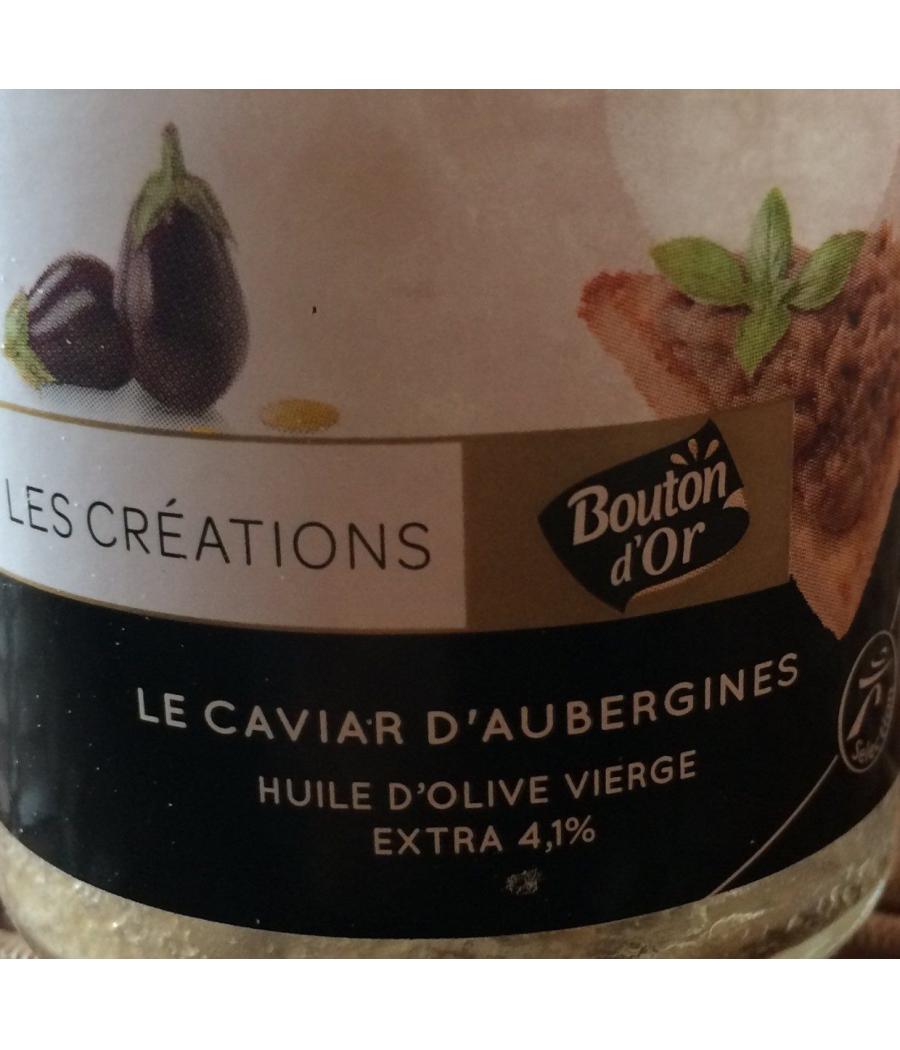 LE CAVIAR D'AUBERGINE A L'HUILE D'OLIVE VIERGE 90G