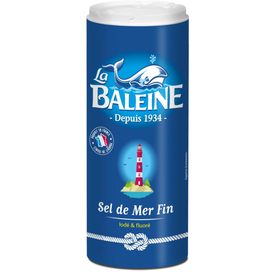 SEL DE MER LA BALEINE 600G