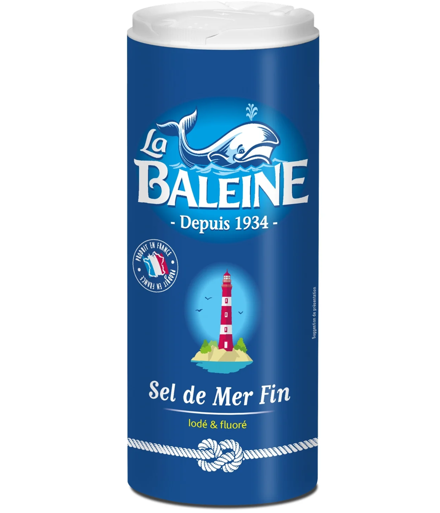 SEL DE MER LA BALEINE 600G