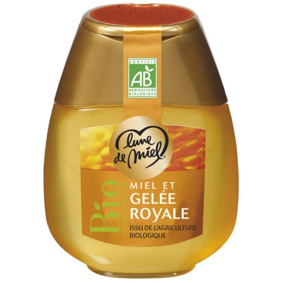 MIEL ET GELEE ROYALE BIO LUNE DE MIEL 250G