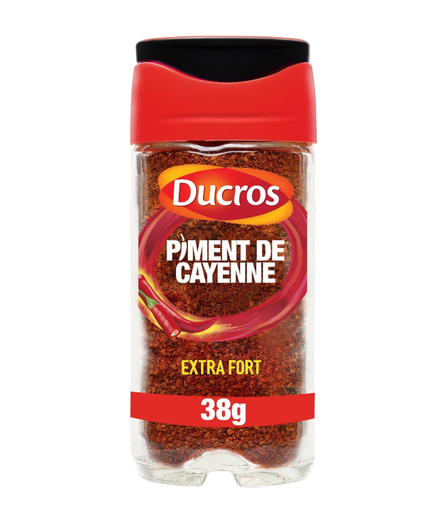 PIMENT DUCROS DE CAYENNE EXTRA FORT 38G