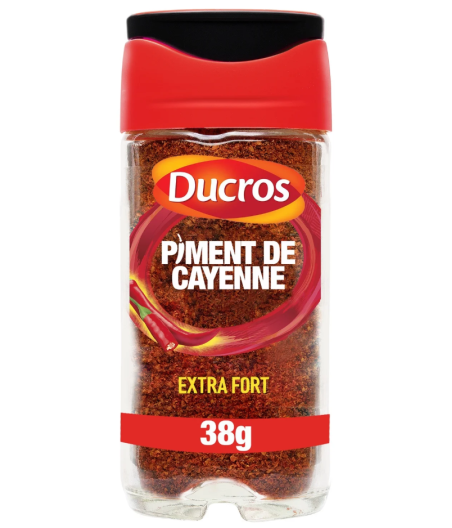 PIMENT DUCROS DE CAYENNE EXTRA FORT 38G