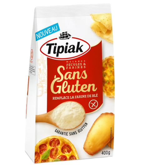 FARINES ET FECULES  SANS GLUTEN REMPLACE LA FARINE DE BLE TIPIAK 500G
