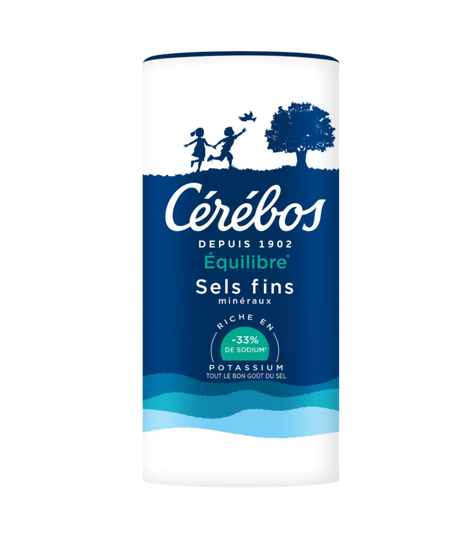 SEL EQUILIBRE -33% DE SODIUM CEREBROS 90G