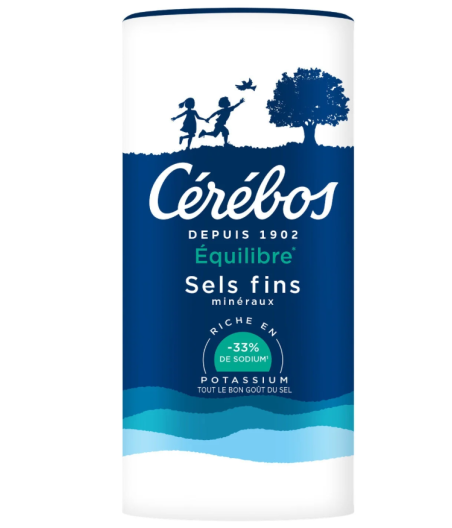 SEL EQUILIBRE -33% DE SODIUM CEREBROS 90G